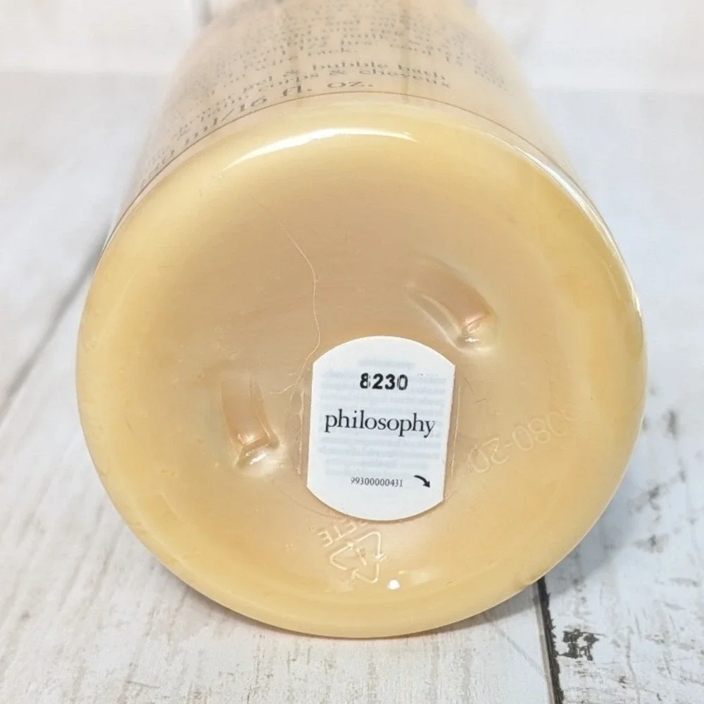 Philosophy Vanilla Birthday Cake Shampoo Shower Gel Bubble Bath‎ 16oz New Sealed